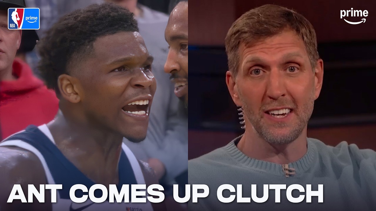 Anthony Edwards Hits CLUTCH Bucket to Beat the Clippers | NBA on Prime