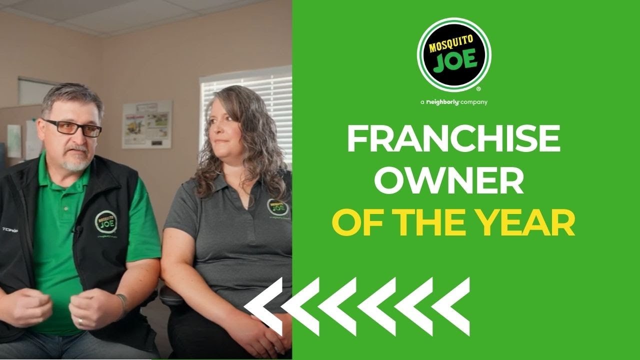 A Journey Fueled by Dedication: Craig & Michelle Fried Mosquito Joe® Franchise Owners of the Year