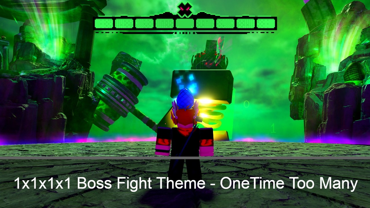 Roblox The Games | 1x1x1x1 Boss Fight Theme - One Time Too Many