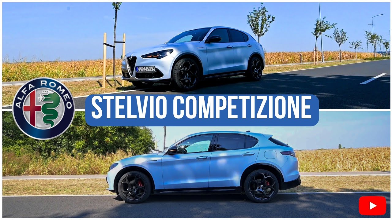 MY23 ALFA ROMEO STELVIO COMPETIZIONE 2.0TB 280ks - Da li vredi 60.000€ ?
