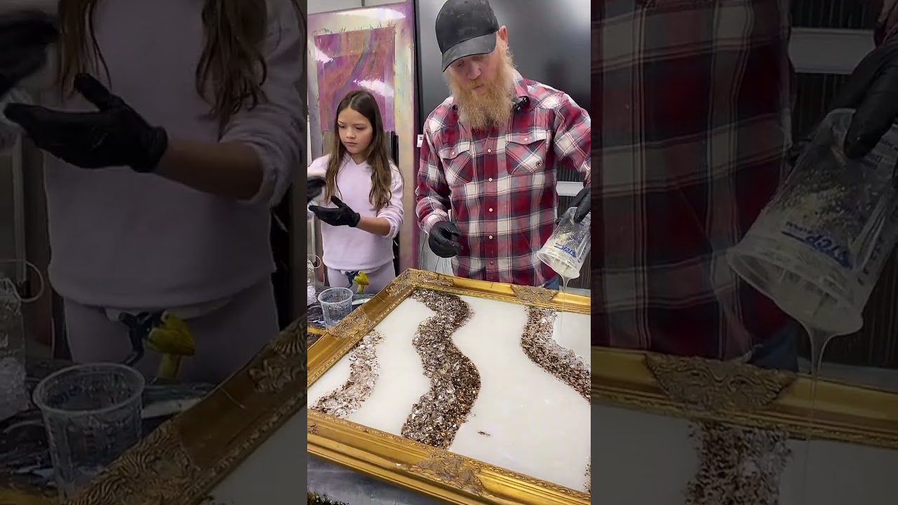 Levi's Geode Epoxy Masterpiece (TikTok Live 2-9-24)