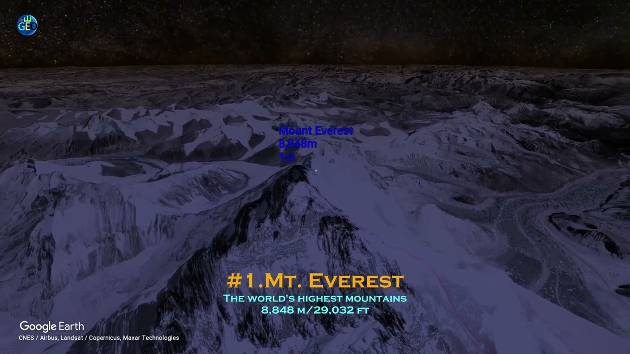 #1, Mount Everest, Day/Night (2) #world'sheightestmountains