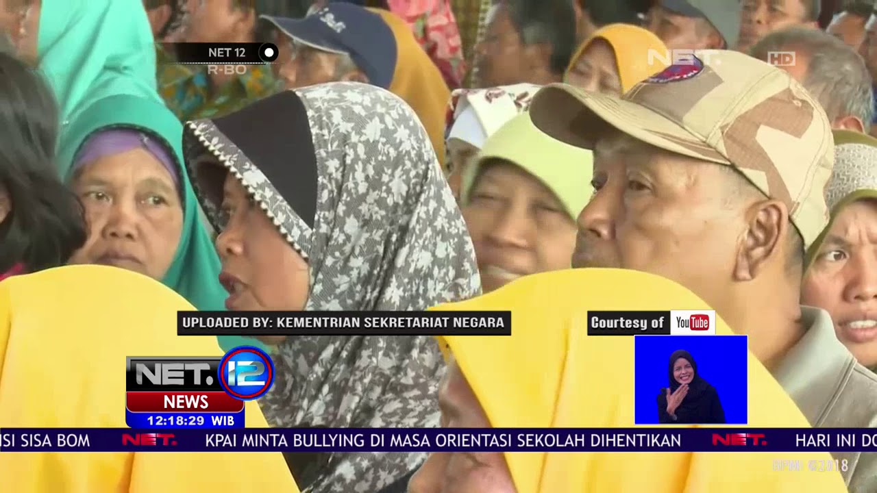 Lucunya Warga Protes Nama Desa yang Salah Disebut oleh Presiden Jokowi - NET 12