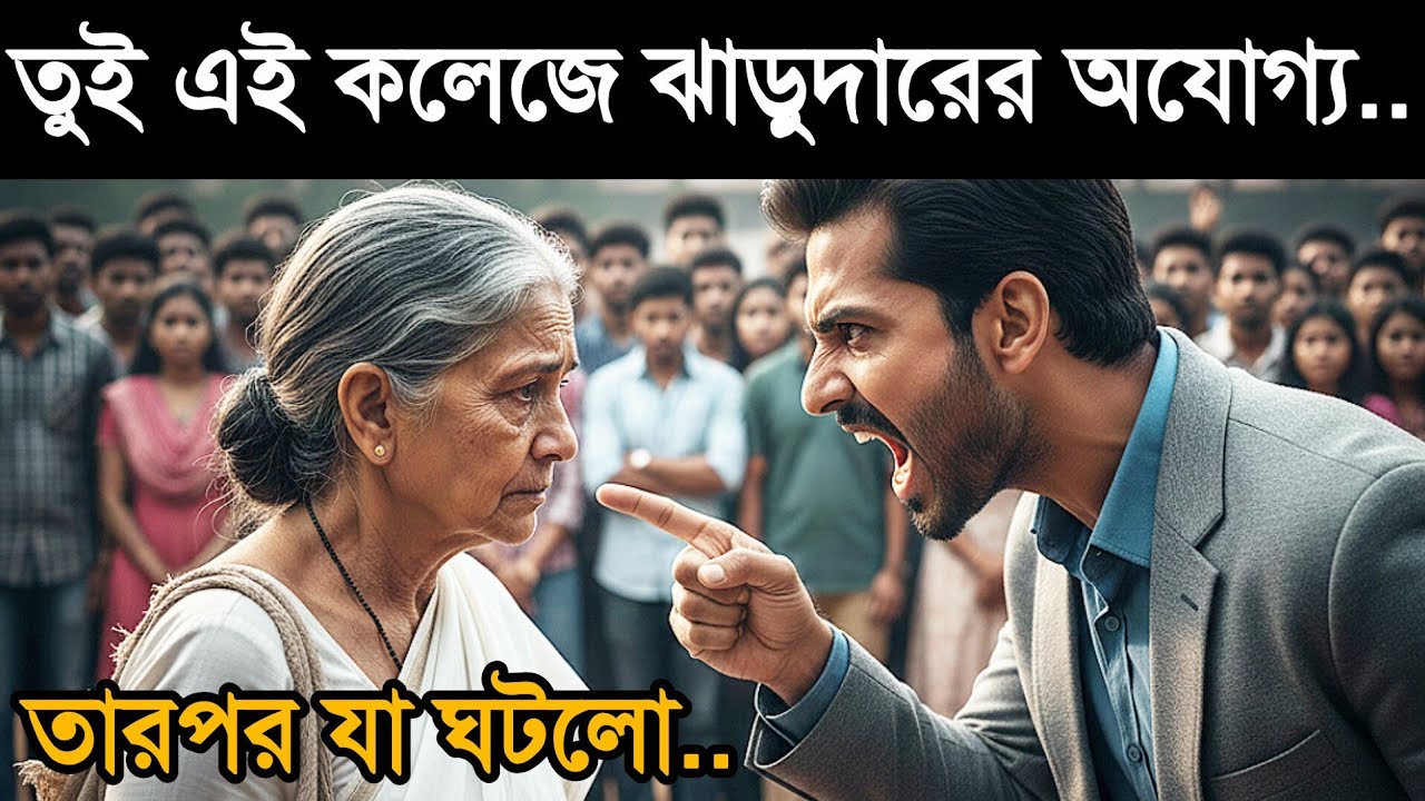 বুড়ি সাফাই কর্মচারী ভেবে স্বয়ং মালিককে অপমান করল কলেজ কর্তৃপক্ষ