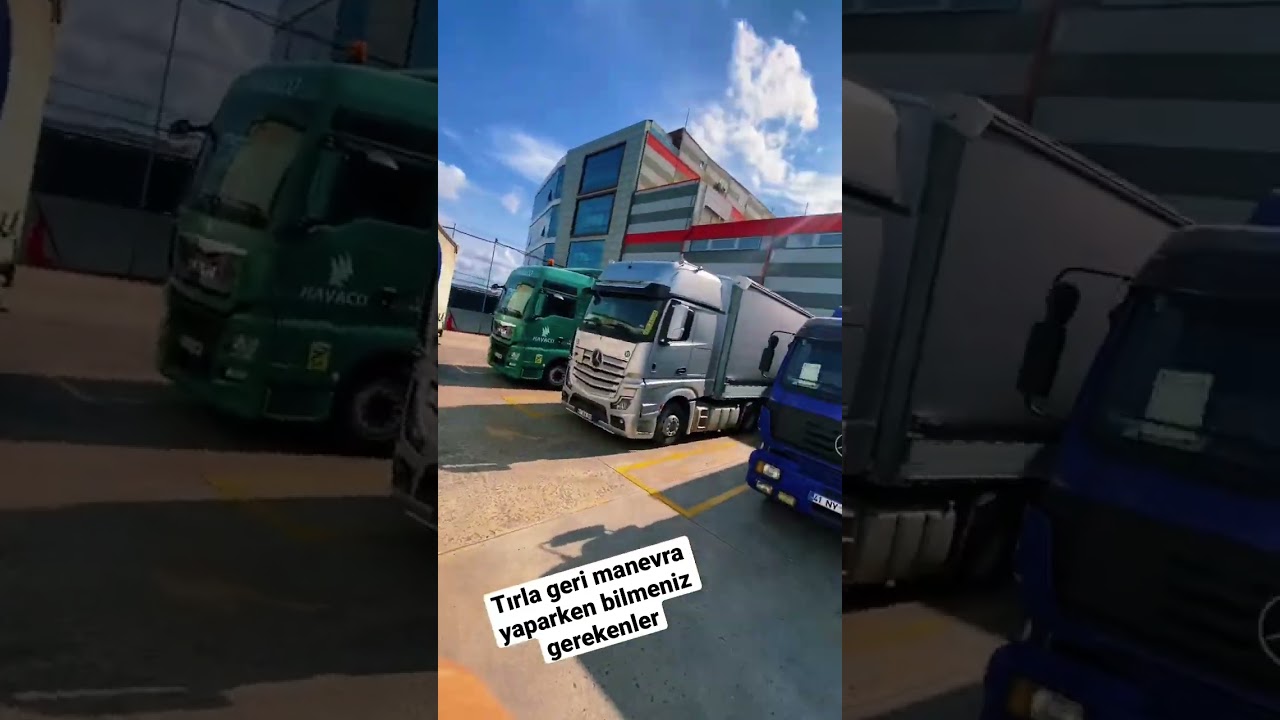 Tırla geri manevra yaparken dikkat edeceğimiz ve bilmemiz gereken 2 madde