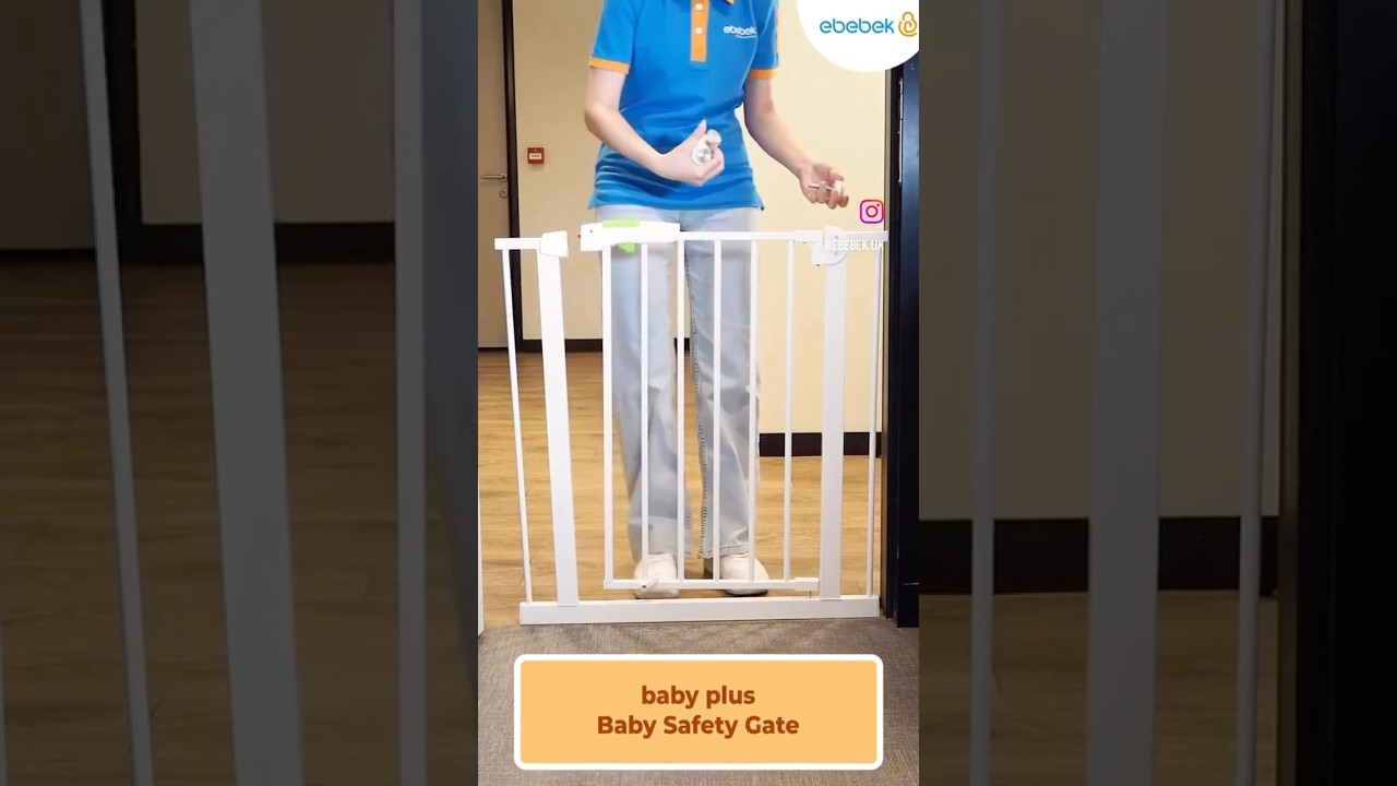 Baby Safety Gate - baby plus #babyessentials