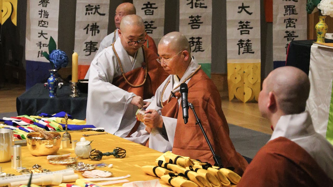 A Korean Buddhist Image Dedication Ceremony