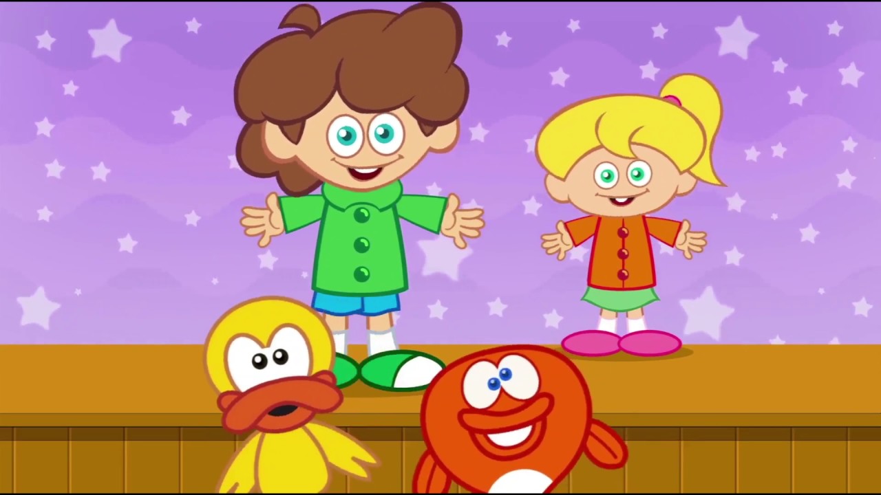 Partager - Comptine educative pour enfants avec les p'tits z'amis