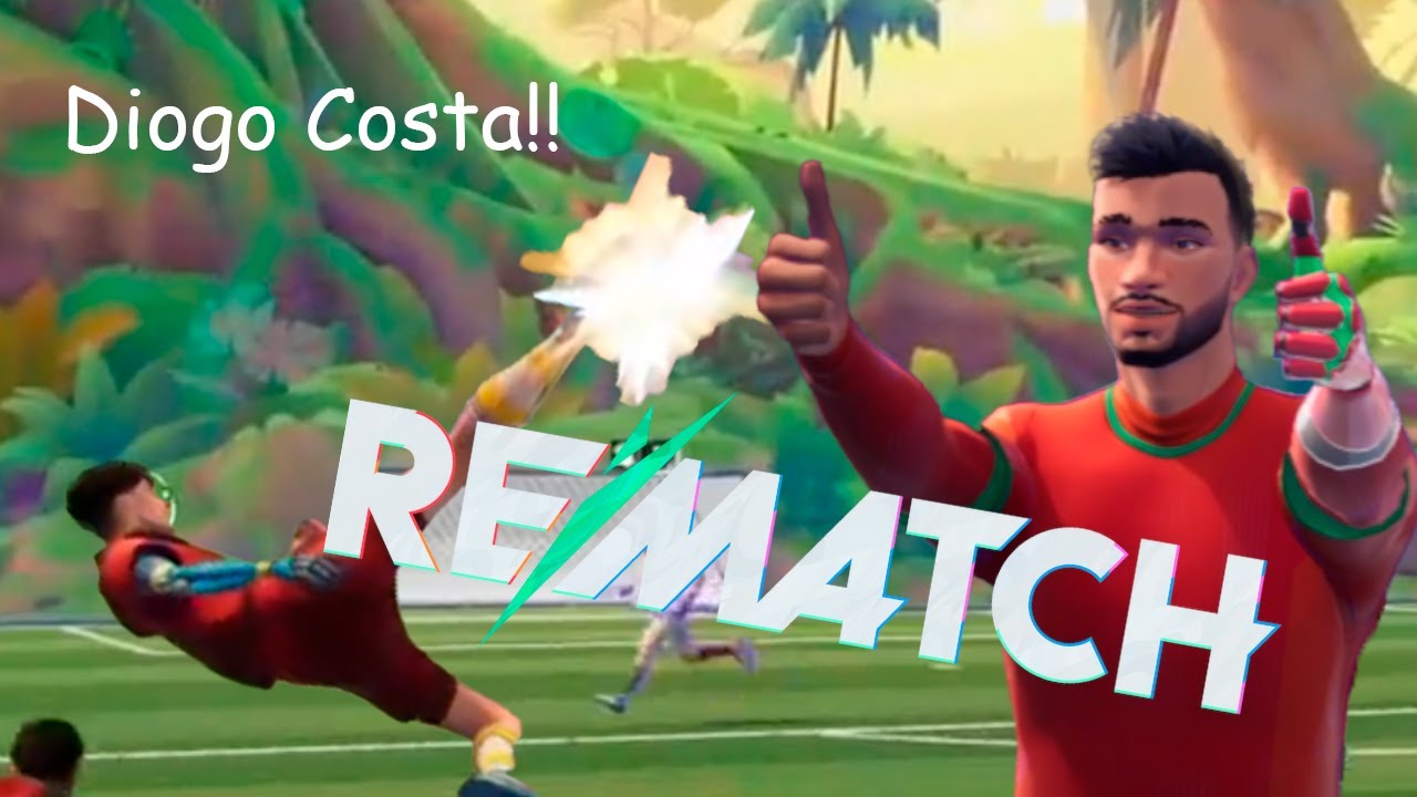 Jogo de Futebol com o Diogo Costa  (REMATCH é incrível!!!!)
