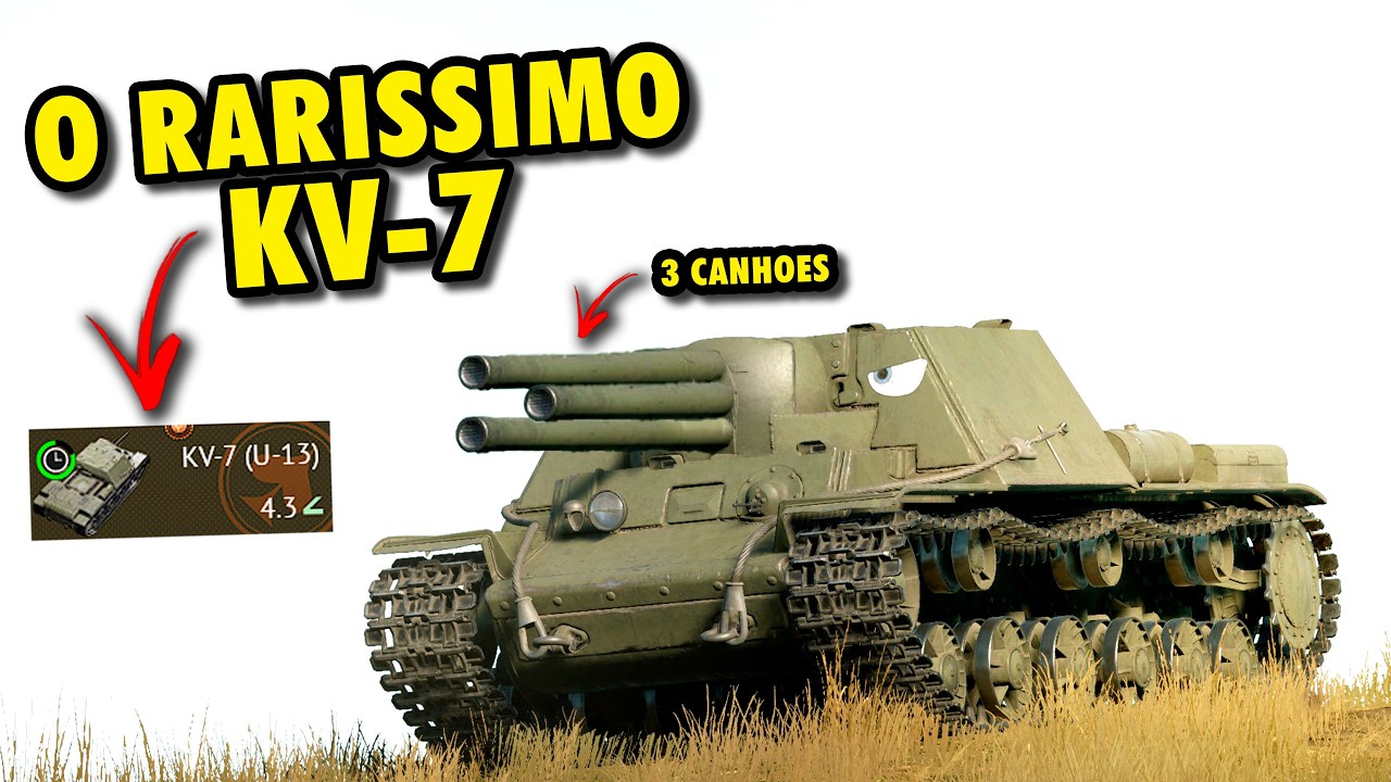 ESSE RARISSIMO TANQUE SOVIETICO USA 3 CANHOES!!!