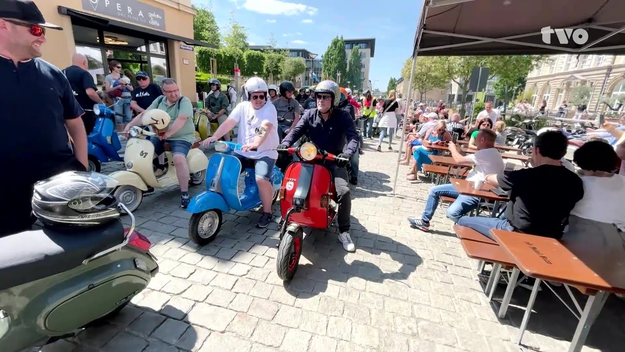 Bella Italia: Großes Vespa-Treffen in Bayreuth