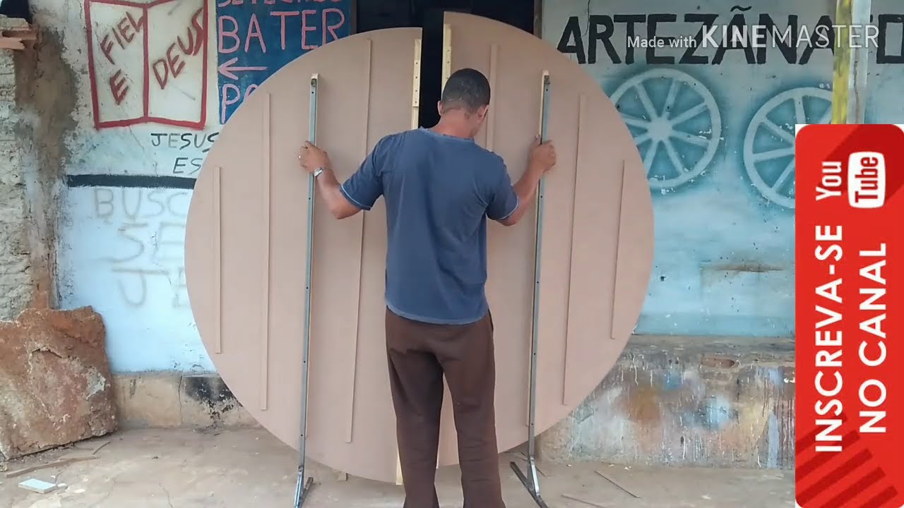 видео круглый образец панели