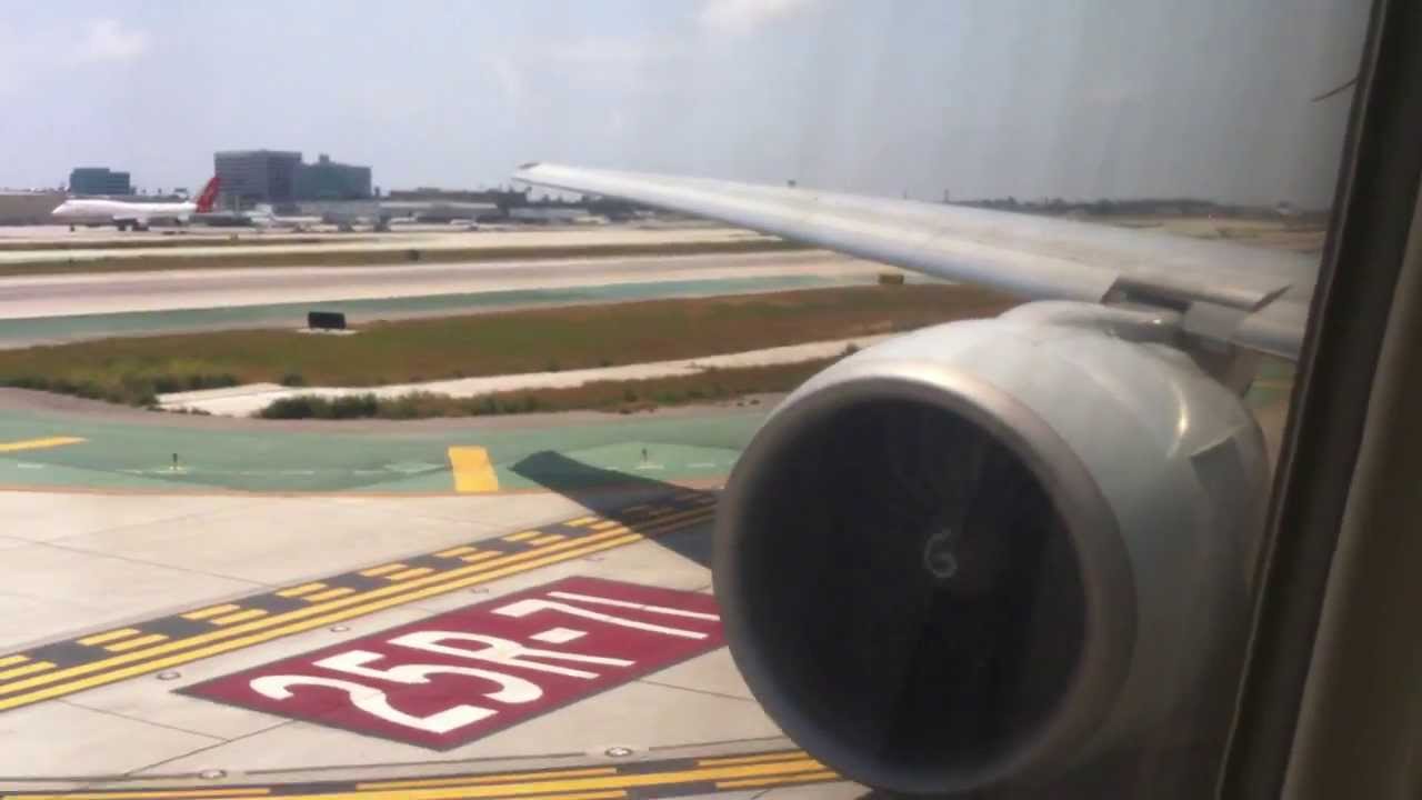 Cathay Pacific CX885 LAX-HKG Takeoff