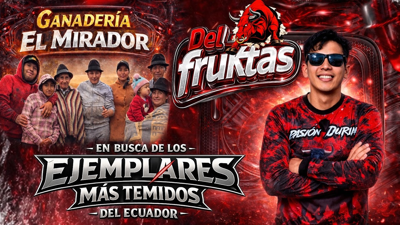 EN BUSCA DE LOS EJEMPLARES MÁS TEMIDOS DEL ECUADOR 🇪🇨 🔥DEL_FRUKTAS 🔥✨GANADERÍA EL MIRADOR✨capitulo 3