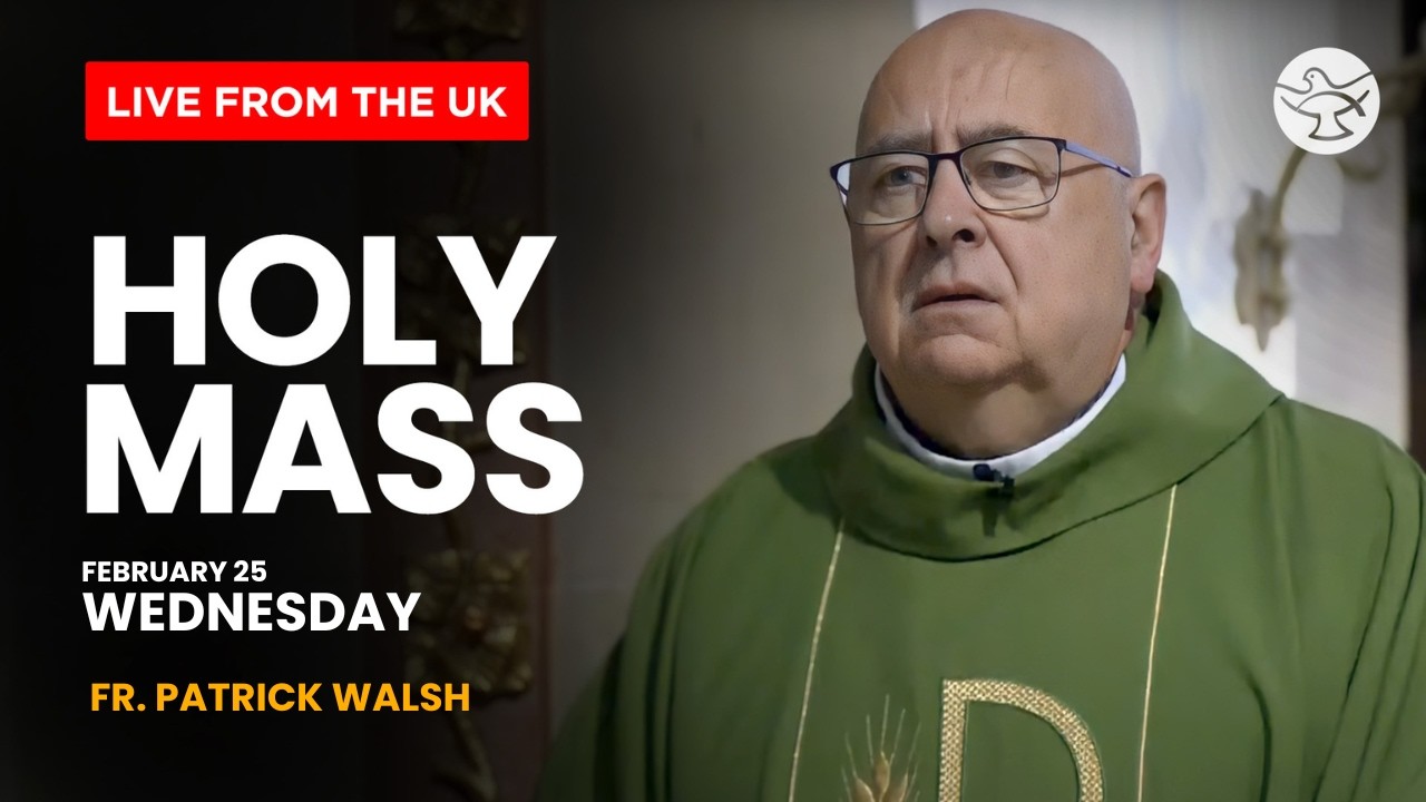 Daily Holy Mass Live | Wednesday February 25, 2026 | St. Marie's Cathedral, Sheffield, UK
