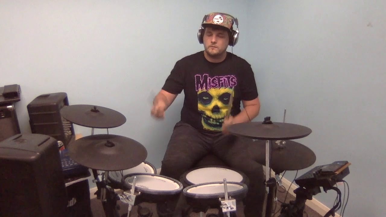 Misfits - Hybrid Moments, Attitude & Halloween Medley (Drum Cover)
