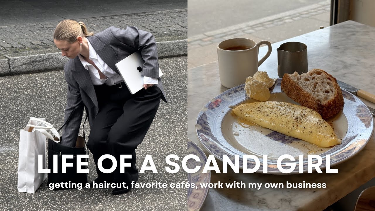 Life of a Scandi Girl | Two productive days, haircut, bridal stuff, trying a new café & work
