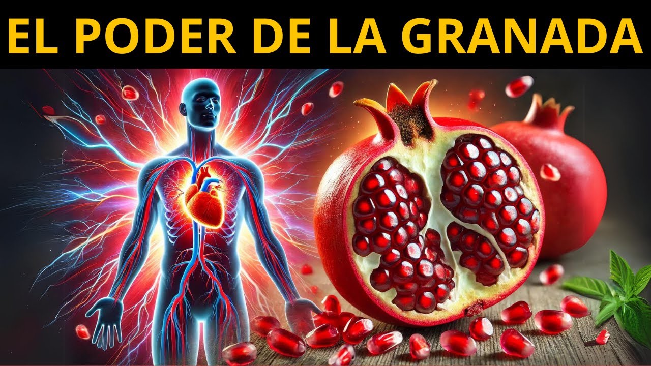 DEBES de comer GRANADA por ESTO - 8 GRANDES BENEFICIOS