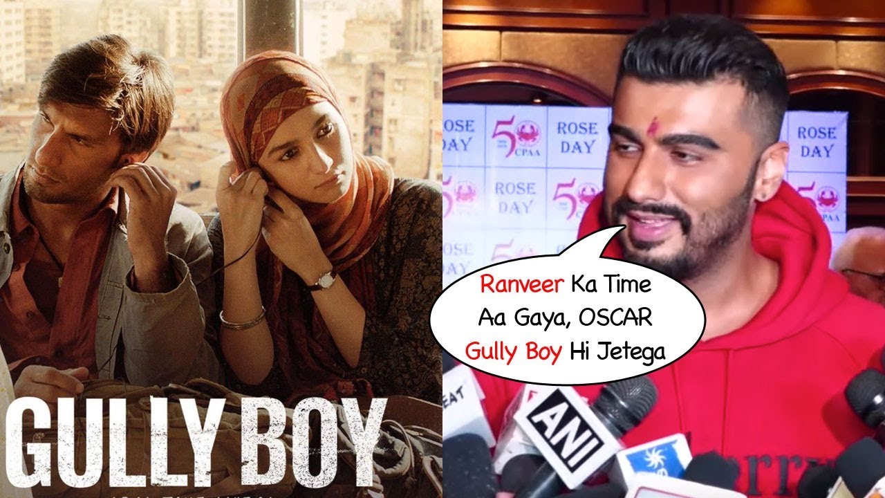 Arjun Kapoor's Reaction On Ranveer Singh & Alia Bhatt's GULLY BOY Selected For Oscars