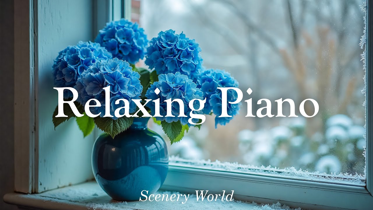 차분하고 포근한 겨울 감성 피아노 힐링 플레이리스트 11시간 - Relaxing Piano | Scenery World