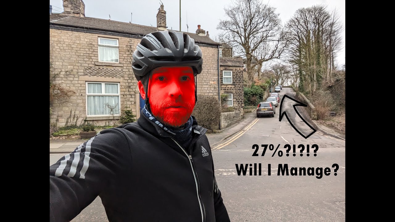 Ride Tackling One of Manchester's Steepest Hill - Is 27% Too Much?