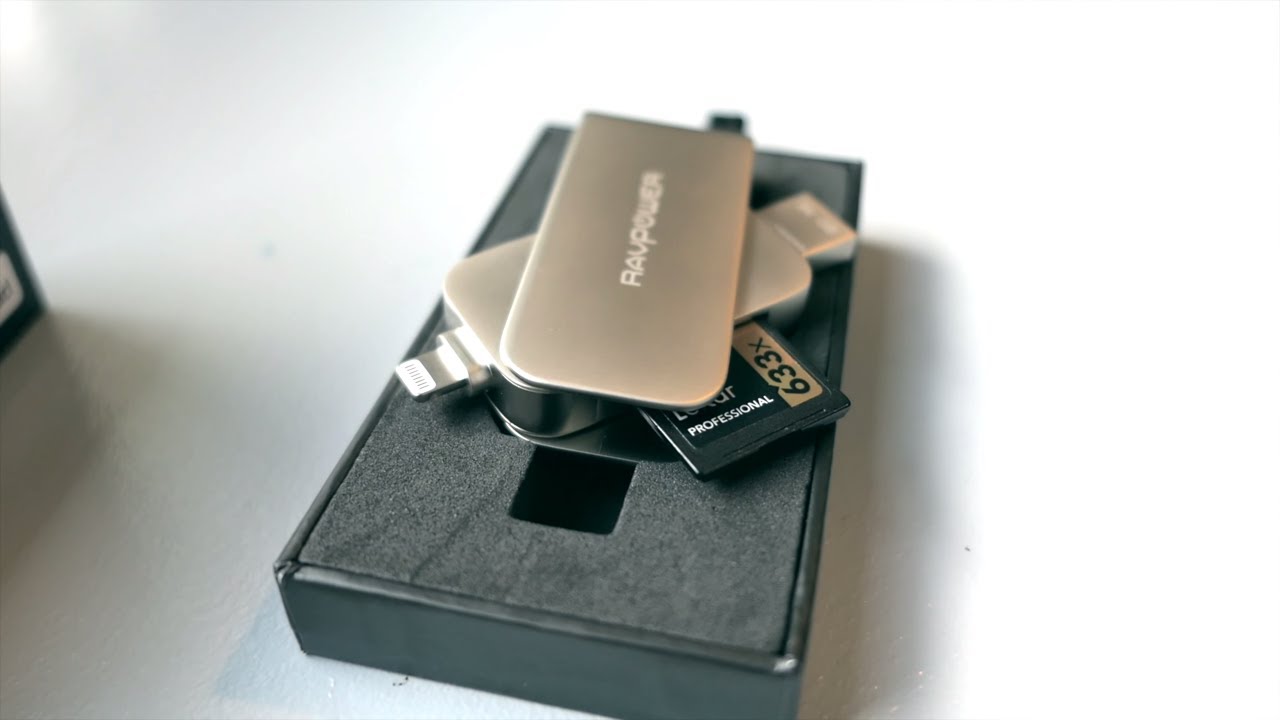 RavPower IOS Flash Drive 64gb - SD Card Slot