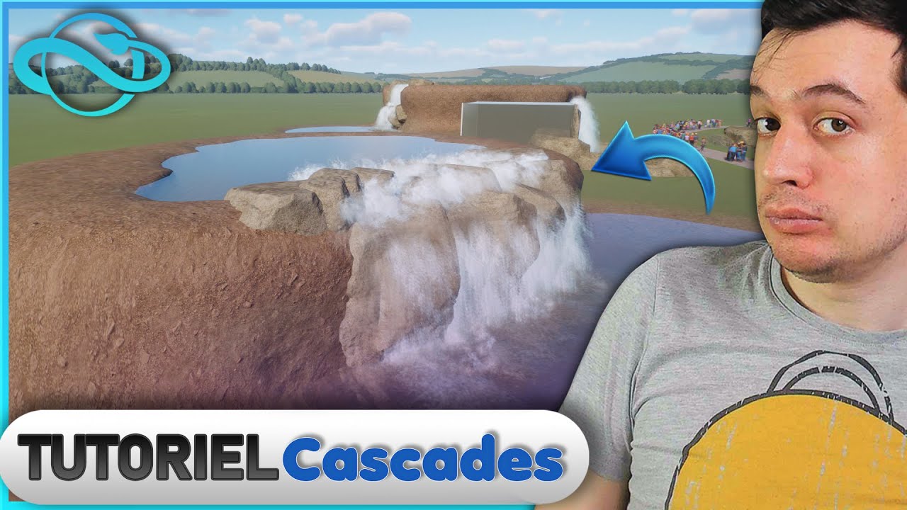 TUTORIEL PLANET ZOO - COMMENT FAIRE DES CASCADES ?! (3 façons différentes)