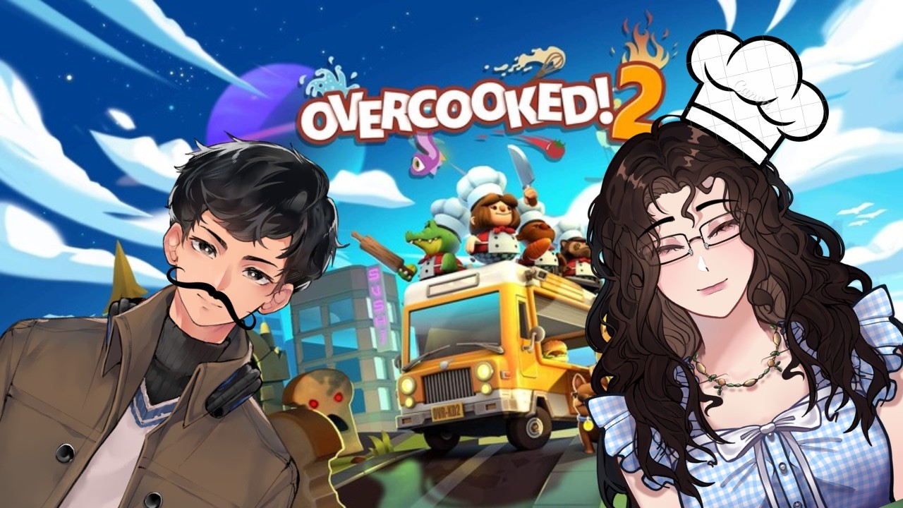 【OVERCOOKED 2】 MAIN MASAK MASAK!!! 「Vtuber ID/EN」