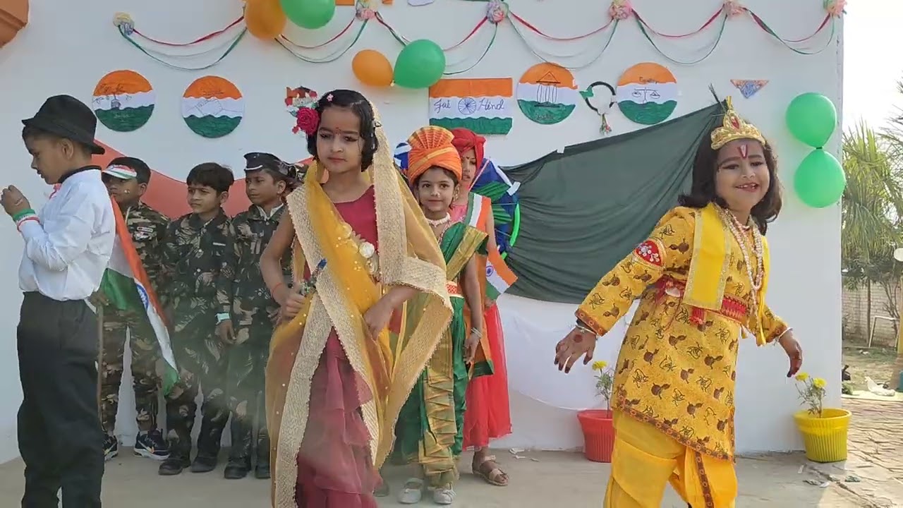 Dance Republic day in Baby Land international school Kadipur Sultanpur Uttar Pradesh 