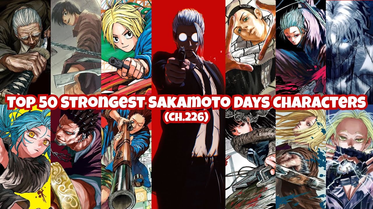 Top 50 Strongest Sakamoto Days Characters