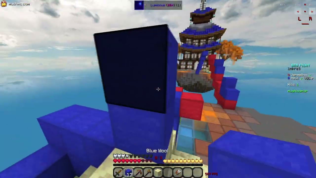 A Arte de Block Placement (BedFight)