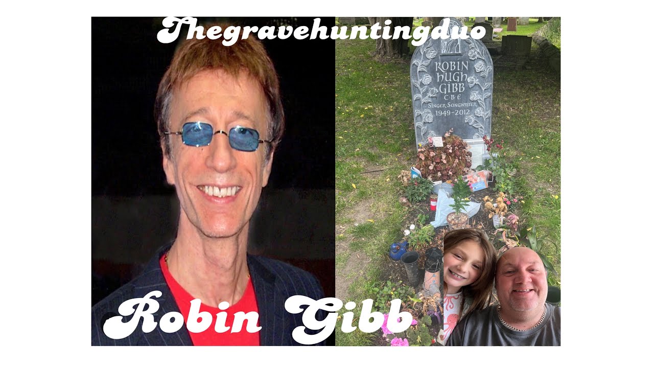 The grave of Robin Gibb (bee gees)