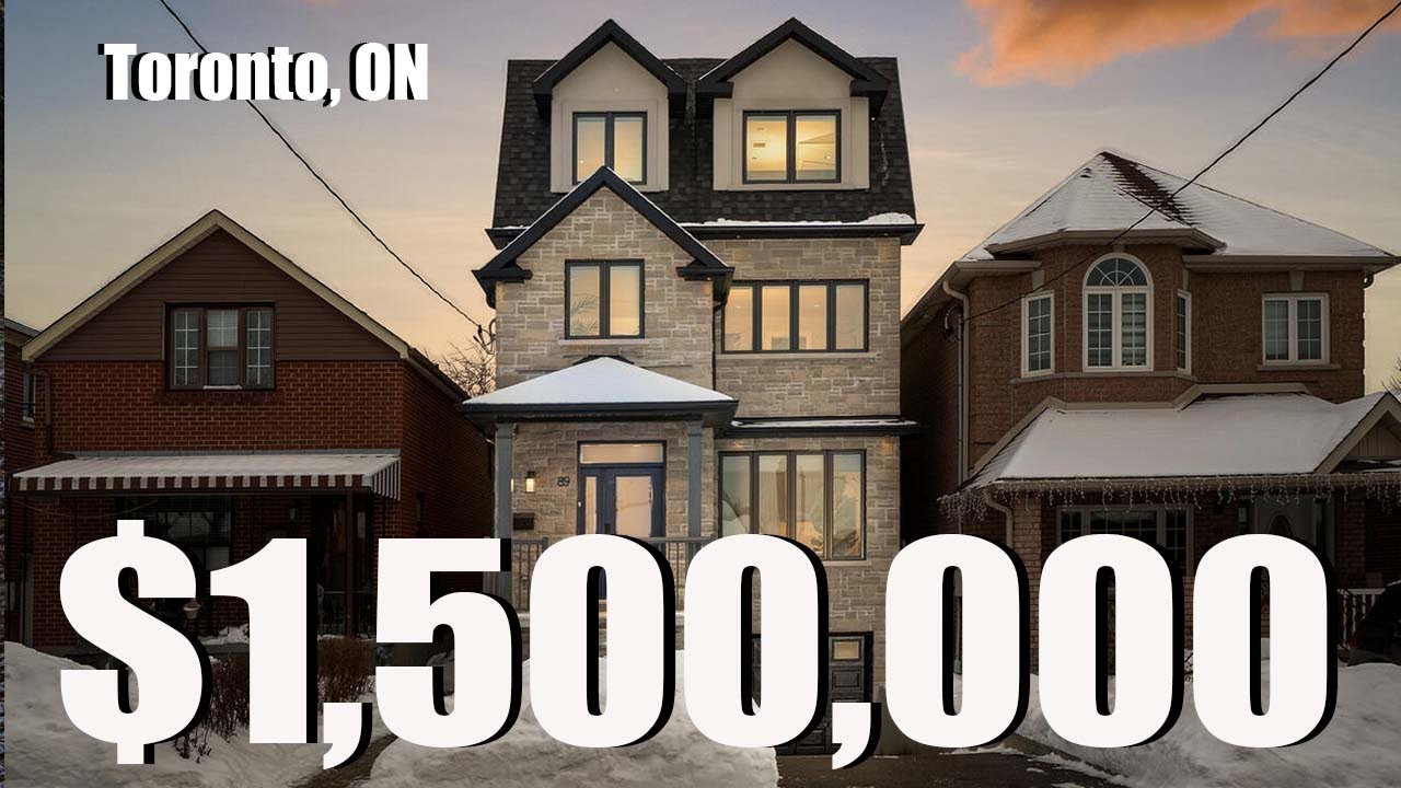 FULLY RENO'D CUSTOM TORONTO HOME FOR SALE!!! $1.5 MILLION DOLLARS!! 89 YPRES RD Toronto, Ontario