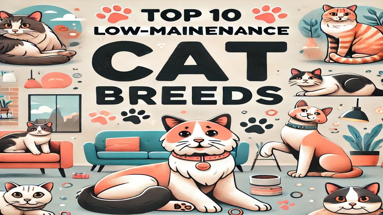 Top 10 Low-Maintenance Cat Breeds