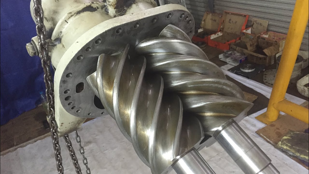 MoonTech screw compressor overhaul instruction