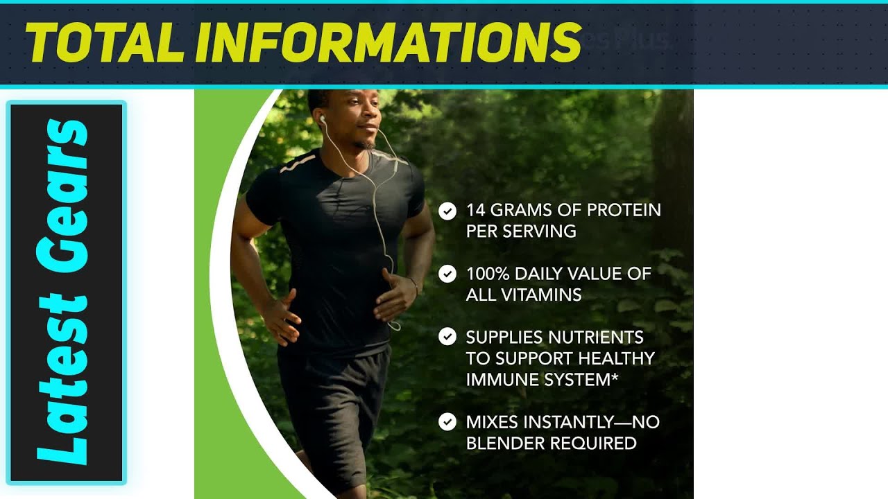 NaturesPlus SPIRU-TEIN Vanilla: The Ultimate Plant-Powered Energy Meal!