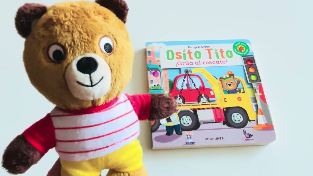 Osito Tito Grúa al Rescate 🧸🚘 | Cuento con sorpresas #osito #tito #lectura #cuento #infantil