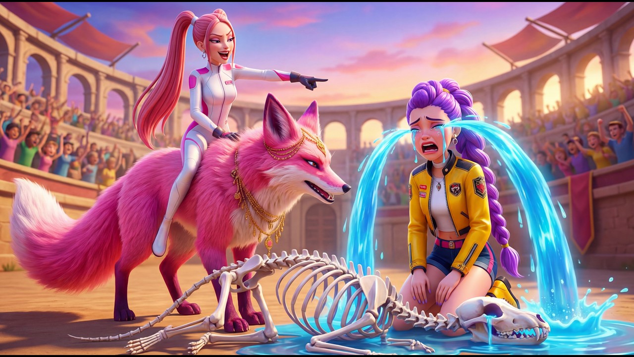 🦊  Rumi's Weak FOX vs Mira's red QUEEN FOX🦊 — Can Rumi Win This Race?🔥🐺