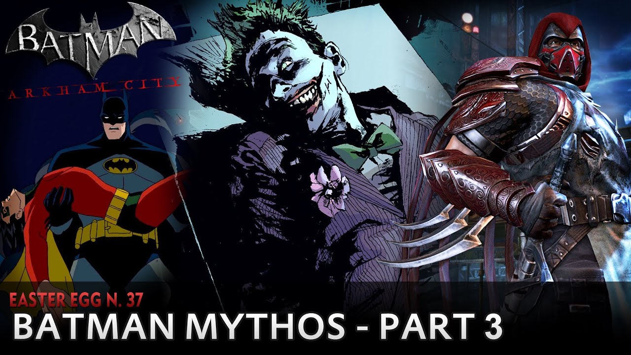 Batman: Arkham City - Easter Egg #37 - Batman Mythos [Part 3]