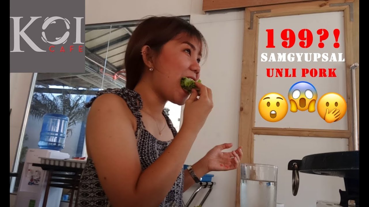 MURANG SAMGYUPSAL!!! 199 pesos only UNLIMITED PORK | Abegail Ortiz 2019