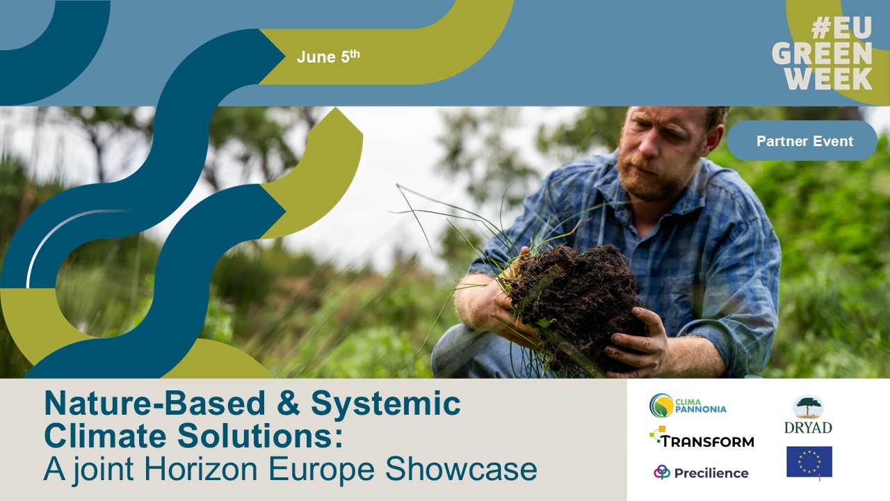 EU Green Week Webinar | Nature-Based and Systemic Climate Solutions: A Joint Horizon Europe Showcase