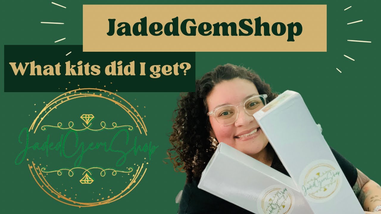 Unbox these JADED GEM SHOP kits with me! - I'm in love!