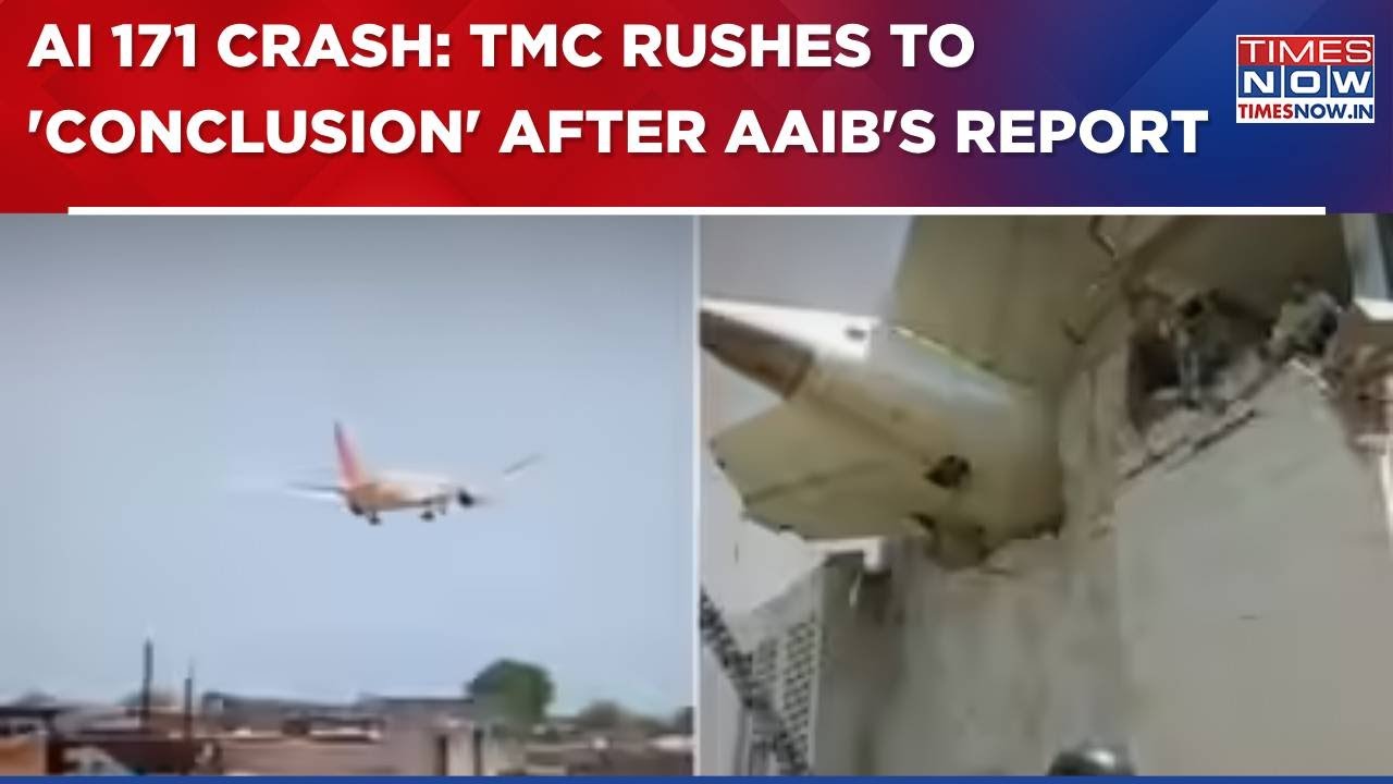 AI-171 Crash Report Reveals 'Fuel Switches Go Off'; TMC Sees 'Boeing's PR Cabal' In Action | WATCH