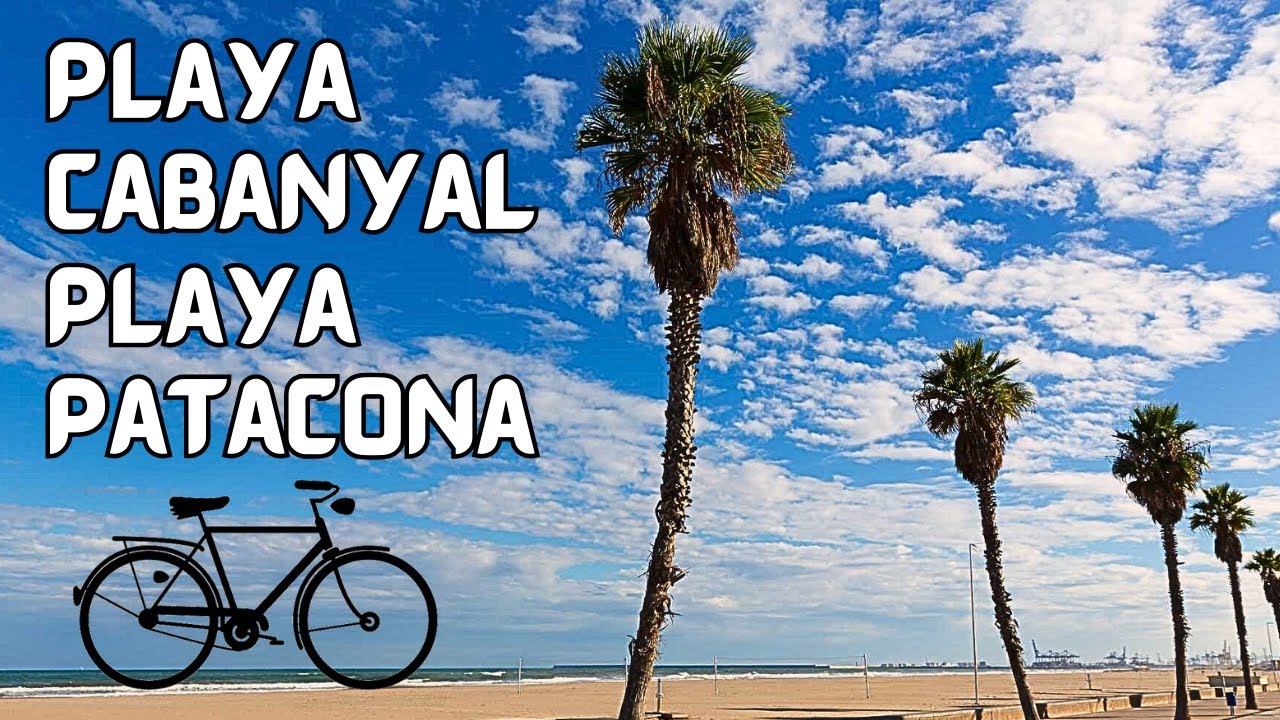 Epic Sea Side Bike Ride Valencia (Spain) 4K:  Playa El Cabanyal to Playa Patacona
