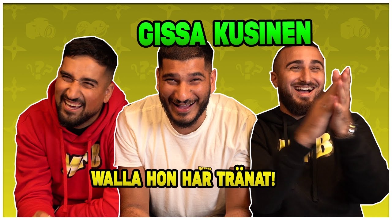 WALLA hon har TRÄNAT! *GISSA KUSINEN*