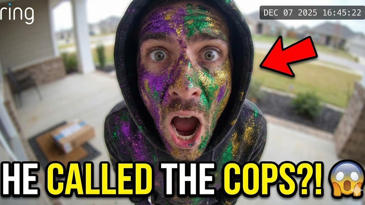 Porch Pirate vs. Paint Trap: Stealing My Christmas Package! (Instant Regret). 