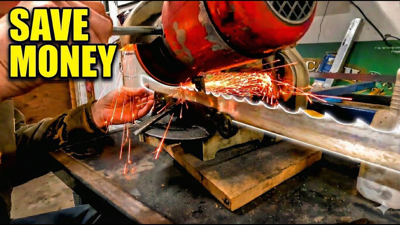 DIY Sawmill Blade Sharpening Trick!