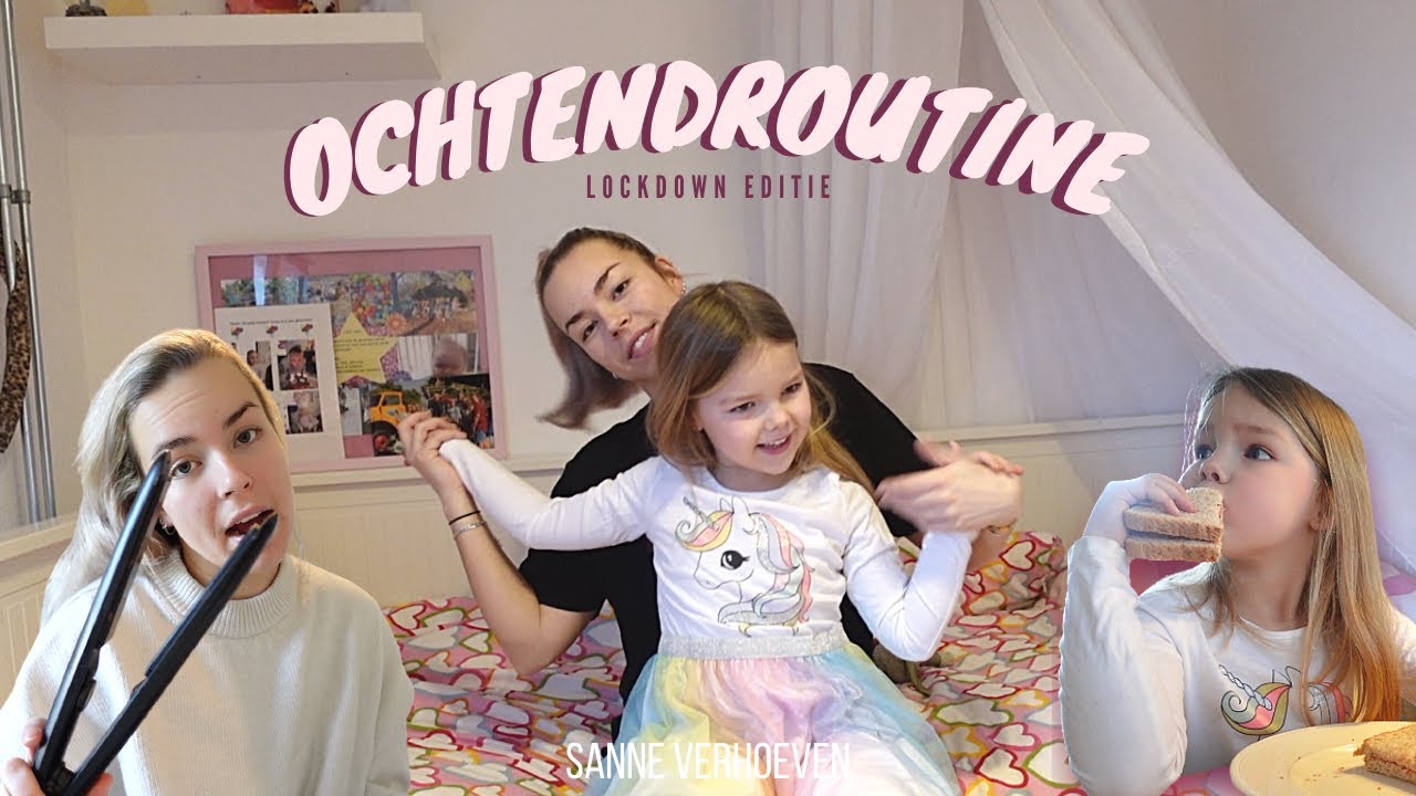 Jonge mama OCHTEND ROUTINE 2021 ⏰ Lockdown editie! ❋ Sanne Verhoeven
