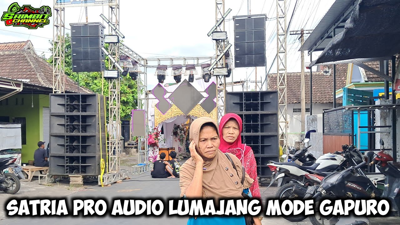 Ketika Sound Sepelenya Lumajang di Bunyikan Hajatan Model Gapuroan
