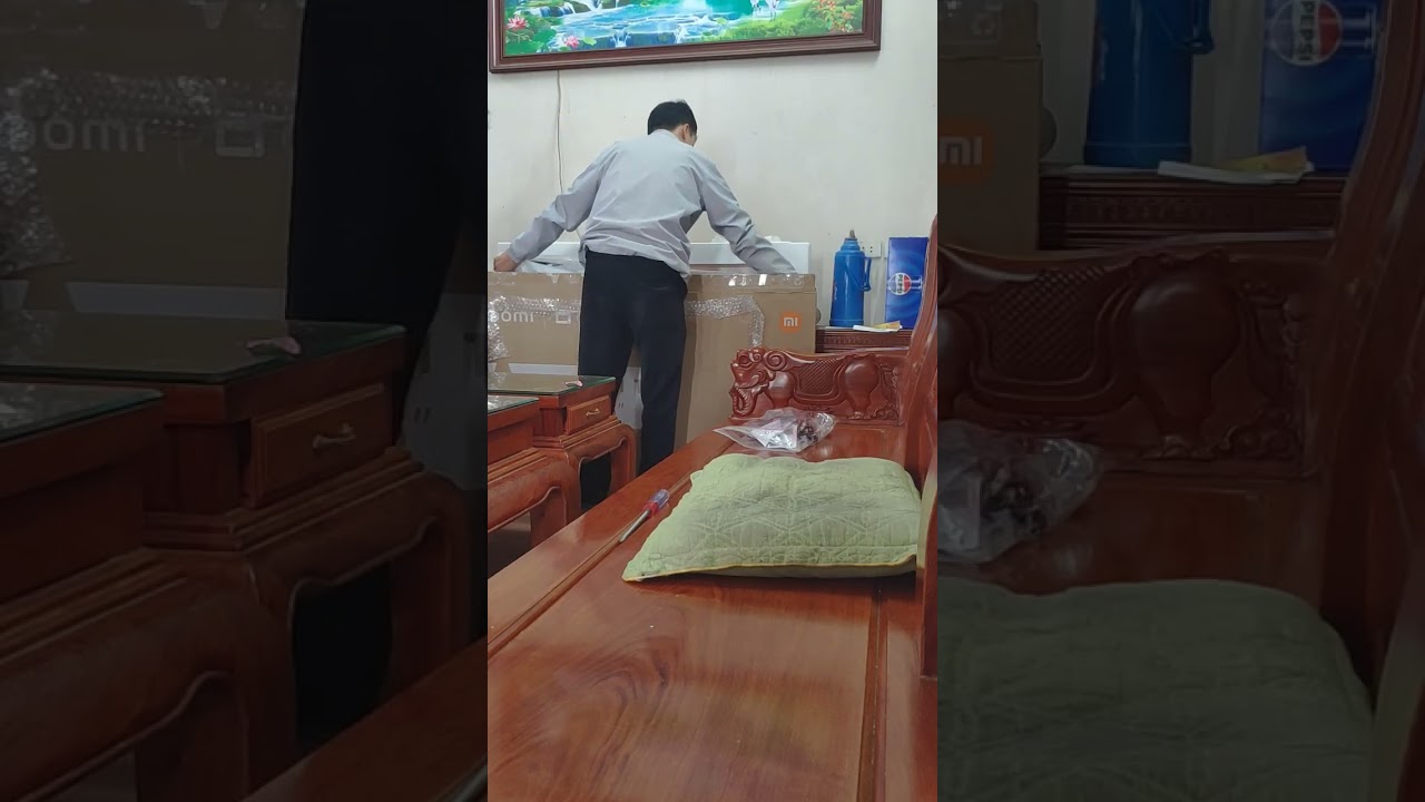 Đóng thùng tv xiaomi